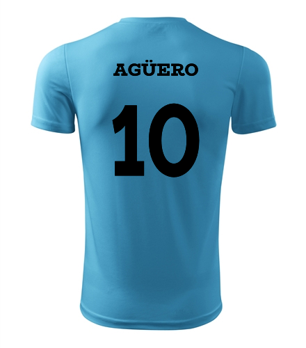 Dětský fotbalový dres Aguero - Fotbalové dresy dětské