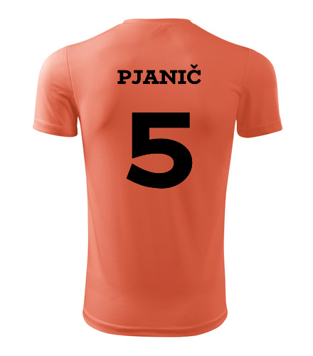 Dres Pjanič neonově oranžový