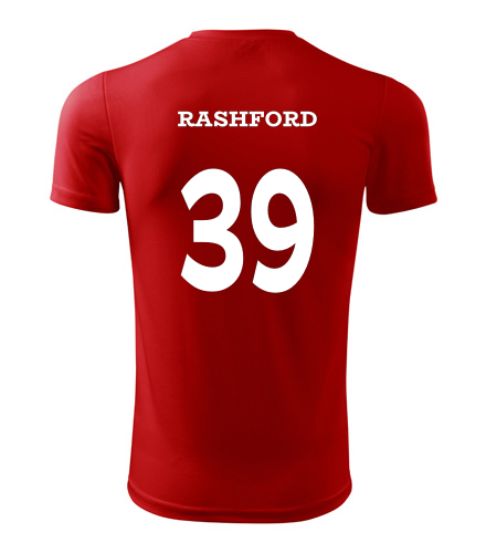 Dres Rashford červený